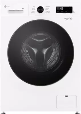 Lg - Lave Linge Hublot F94b16whs - 9 Kg - 1400 Tr/Min - Classe A - Moteur Induction Entraînement Direct - Connecté
