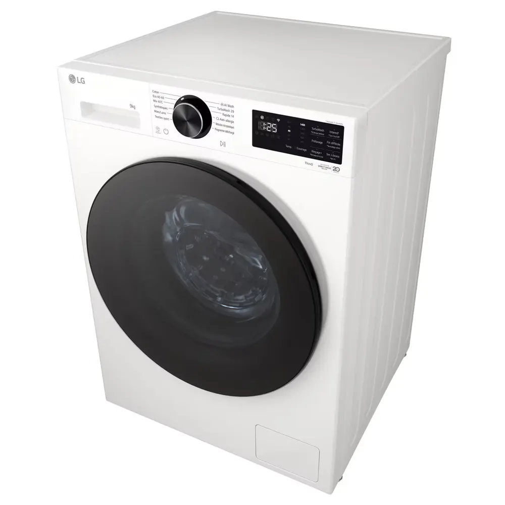Lg - Lave Linge Hublot F94x56wsta - 9 Kg - 1400 Tr/Min - Classe A - Moteur Direct Drive - Autodosage - Connecté — vue 13