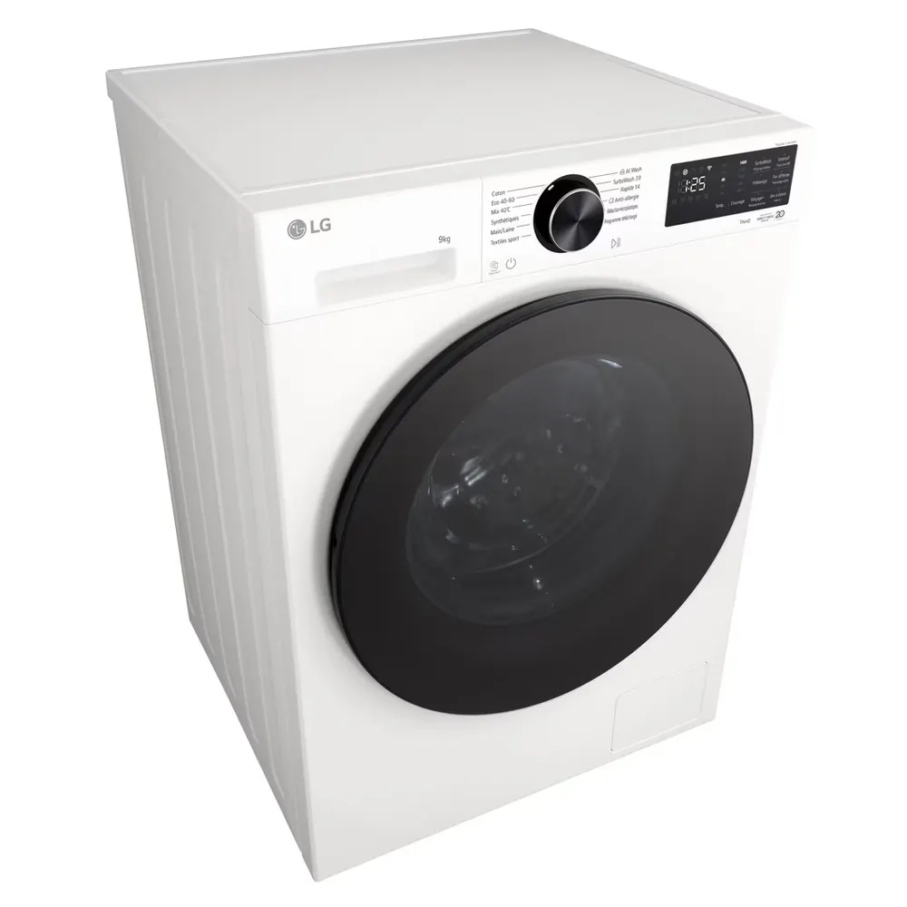 Lg - Lave Linge Hublot F94x56wsta - 9 Kg - 1400 Tr/Min - Classe A - Moteur Direct Drive - Autodosage - Connecté — vue 11