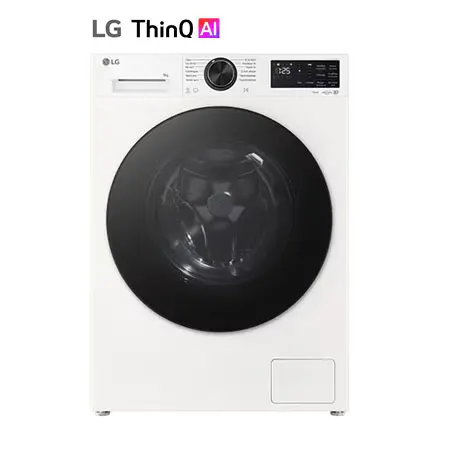 Lg - Lave Linge Hublot F94x56wsta - 9 Kg - 1400 Tr/Min - Classe A - Moteur Direct Drive - Autodosage - Connecté — vue 2