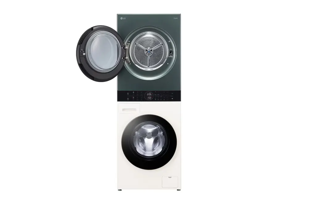 Lg - Lave Linge Séchant Hublot F214wt8grbe - 12/10 Kg - 1400 Tr/Min - Moteur Direct Drive - Turbowash - Vapeur - Connecté — vue 10