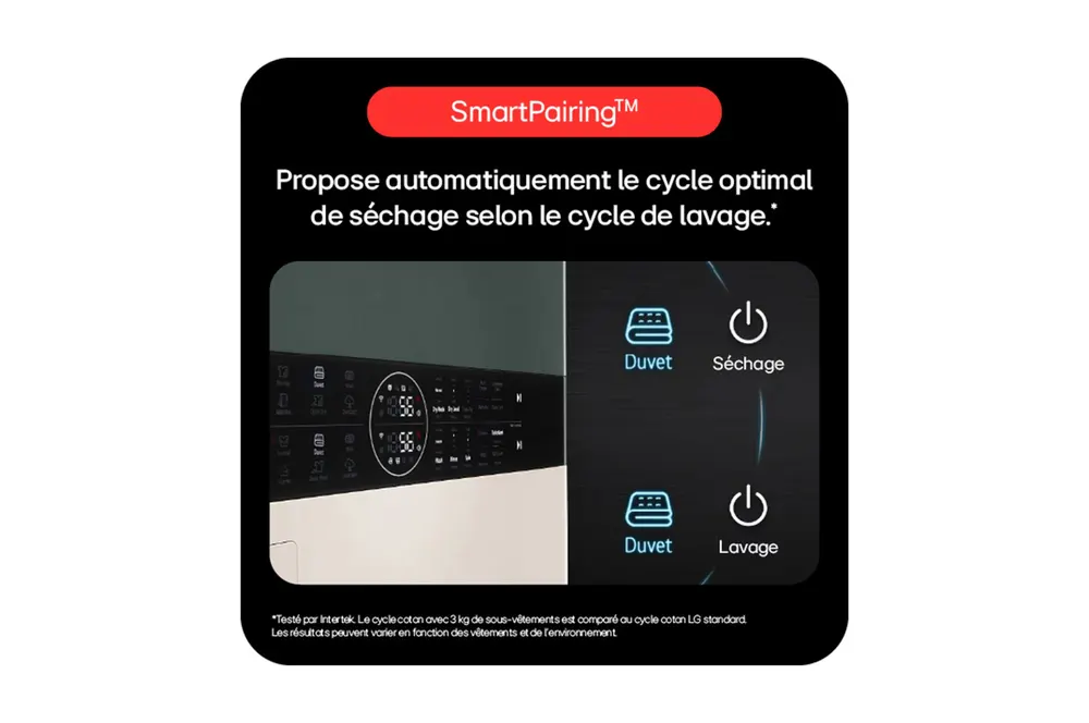 Lg - Lave Linge Séchant Hublot F214wt8grbe - 12/10 Kg - 1400 Tr/Min - Moteur Direct Drive - Turbowash - Vapeur - Connecté — vue 17