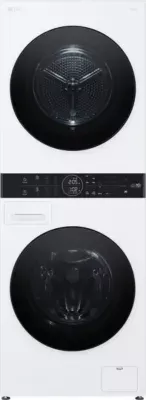 Lg - Lave Linge Séchant Hublot F214wt8wh - 12/10 Kg - 1400 Tr/Min - Classe A - Moteur Ai Direct Drive - Connecté
