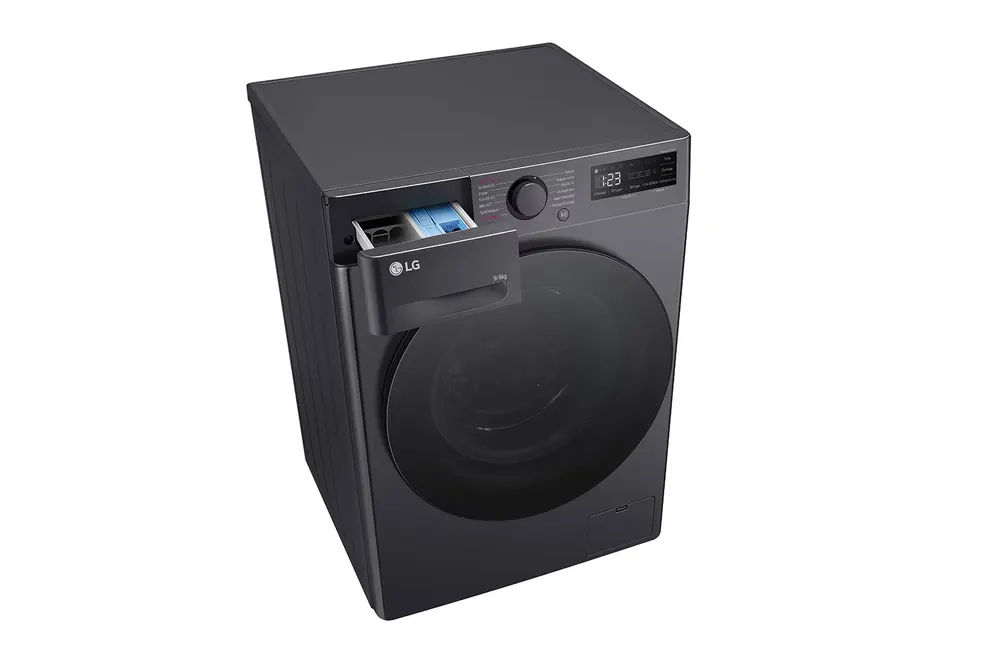 Lg - Lave Linge Séchant Hublot F964r56mbrs - 9/6 Kg - 1400 Tr/Min - Classe D - Moteur Direct Drive - Connecté - Noir — vue 11