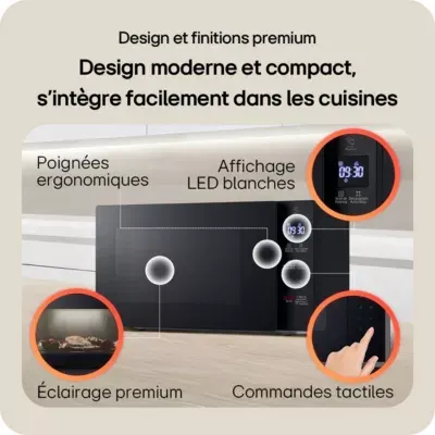 Lg - Micro Ondes Grill Mh7295cir — vue 13