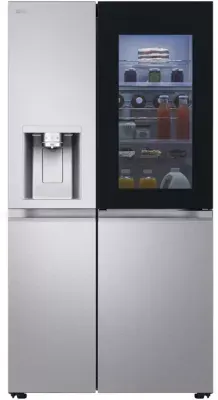 Lg - Réfrigérateur Américain Gsxe90mbad Instaview
