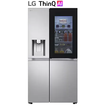 Lg - Réfrigérateur Américain Gsxe90mbad Instaview — vue 2