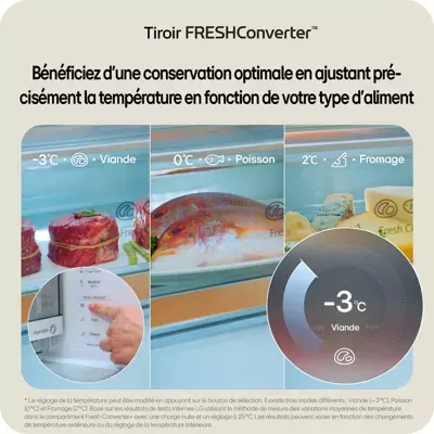 Lg - Réfrigérateur Combiné Gbbs322cpy — vue 7