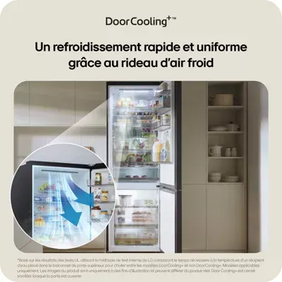 Lg - Réfrigérateur Combiné Gbbsj20dep — vue 21