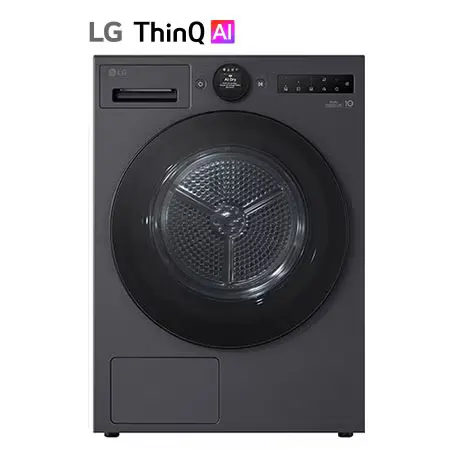 LG Sèche linge 9 kg Molette écran LCD - RH9X76BM