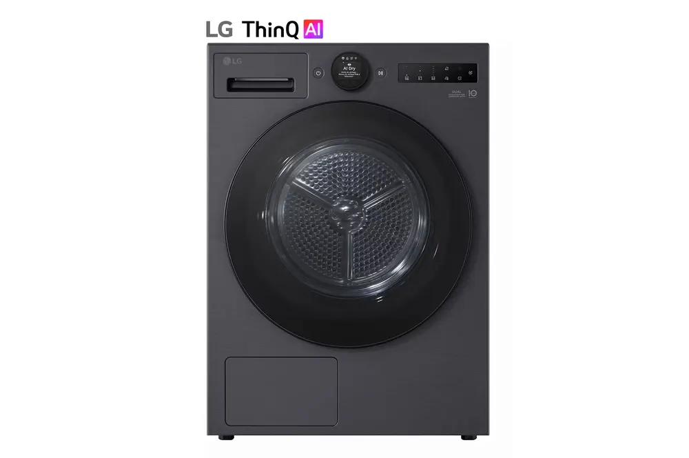 LG Sèche linge 9 kg Molette écran LCD - RH9X76BM — vue 3