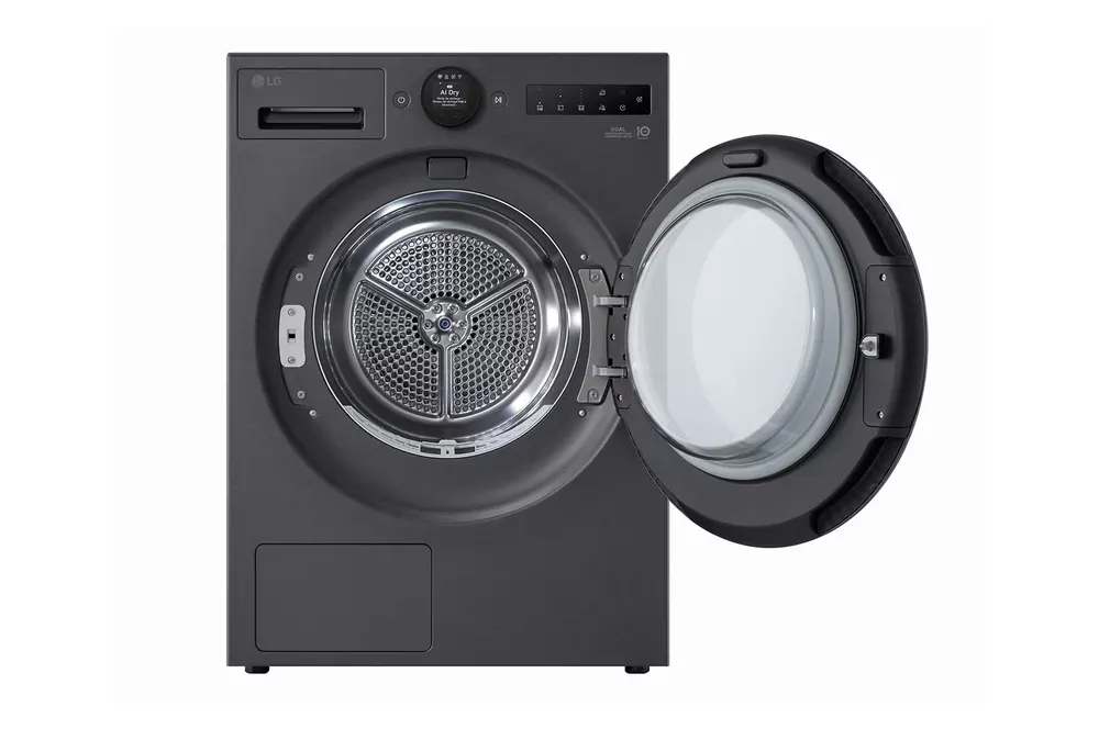 LG Sèche linge 9 kg Molette écran LCD - RH9X76BM — vue 2