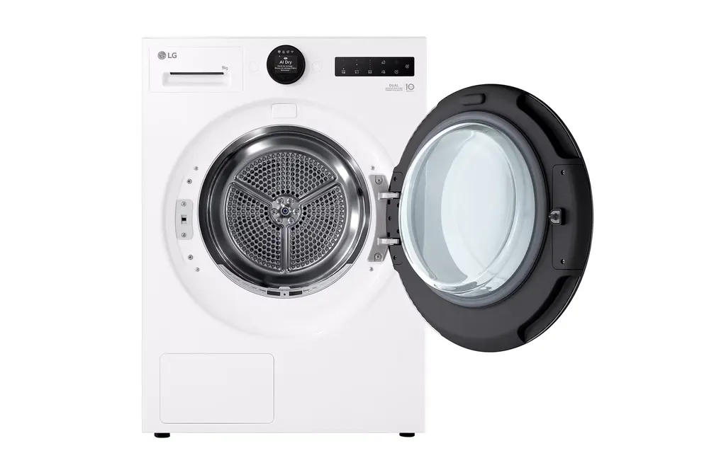 LG Sèche linge 9 kg Molette écran LCD - RH9X76WH — vue 2