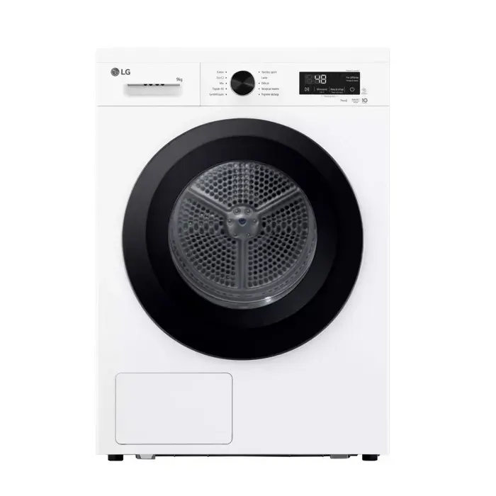 Lg Sèche-linge pompe à chaleur 60cm 9kg blanc - RH9B15WH