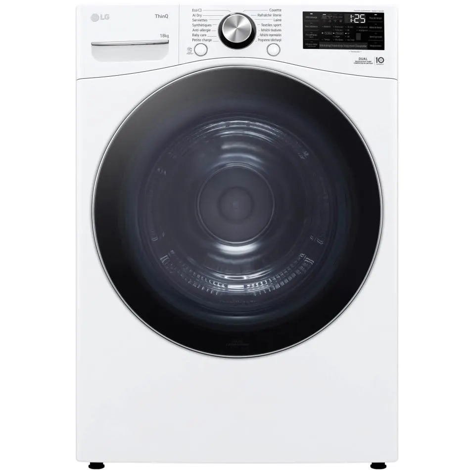 Lg - Sèche Linge Pompe À Chaleur Rh8p12wh — vue 2