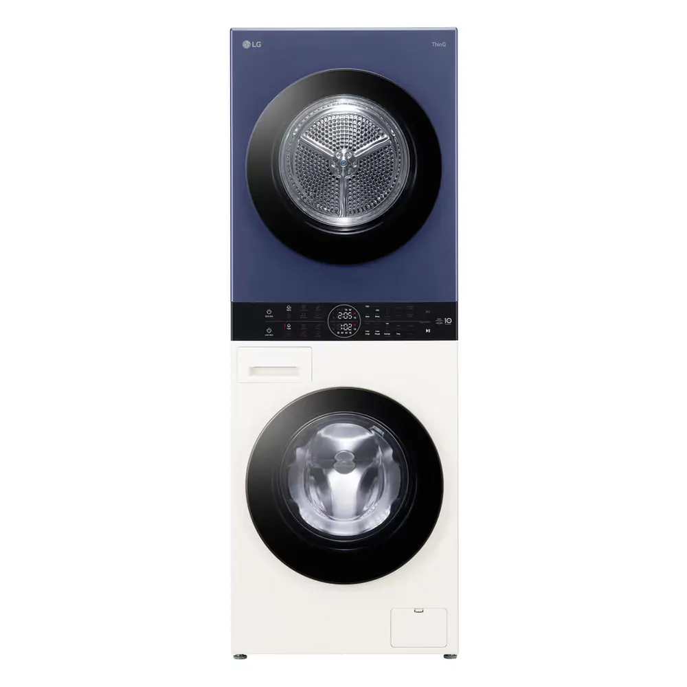 LG WashTower Lave-linge 12kg Sèche-linge 10kg - F214WT8NVWH — vue 2