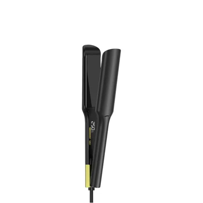 Lisseur 36 réglages de température (80-250 °C) portable conception ergonomique protège les cheveux noir
