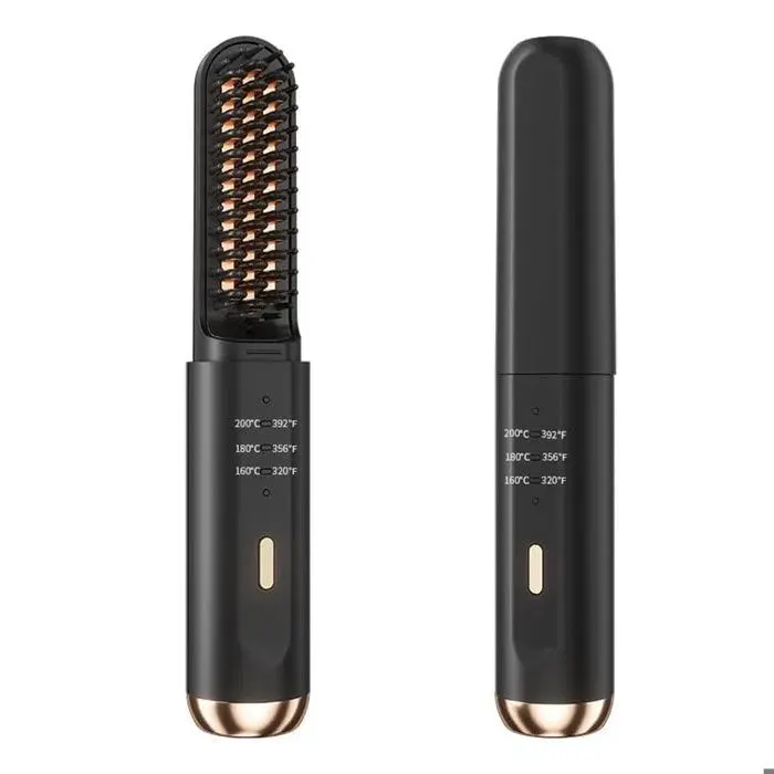Lisseur à cheveux - OKUMGGYJ - Sans fil - Technologie en aluminium - 55W - Ergonomique