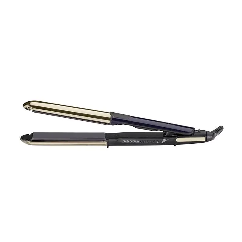 Lisseur Boucleur Babyliss St484e 2en1 Black Onyx — coloris Bleu et Or