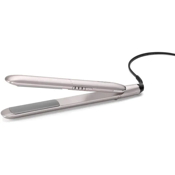 Lisseur cheveux - BABYLISS - ST516E - Plaques titane céramique - 180-235°C - Chauffe rapide