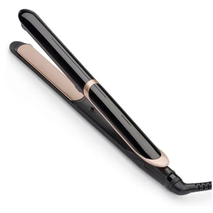 Lisseur Cheveux Super Smooth Technologie ionique anti-frisottis Tapis thermorésistant Plaques en céramique pour un lissage parfait