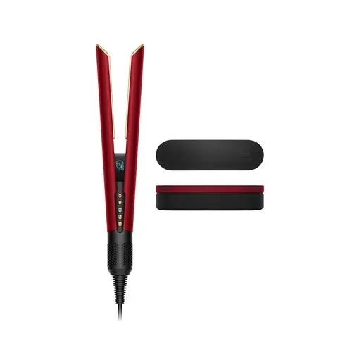 Lisseur Dyson Airstrait Velours Rouge et Or
