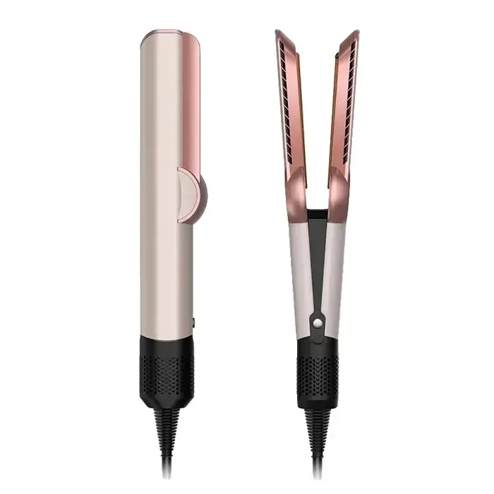 Lisseur et sèche-cheveux température maximale de 200°C technologie dions négatifs EU rose