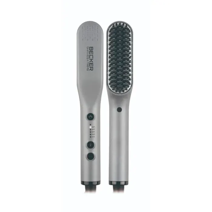 Lisseur Homme Cheveux Et Barbe Speed Barber Iii Gris Becker