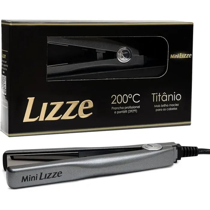 Lisseur - Mini Lizze Titane 200°C - Fer à lisser portable de petite taille chauffage rapide