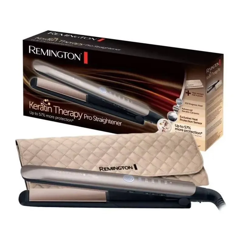 Lisseur Remington S8590 Keratin Therapy — coloris marron glace