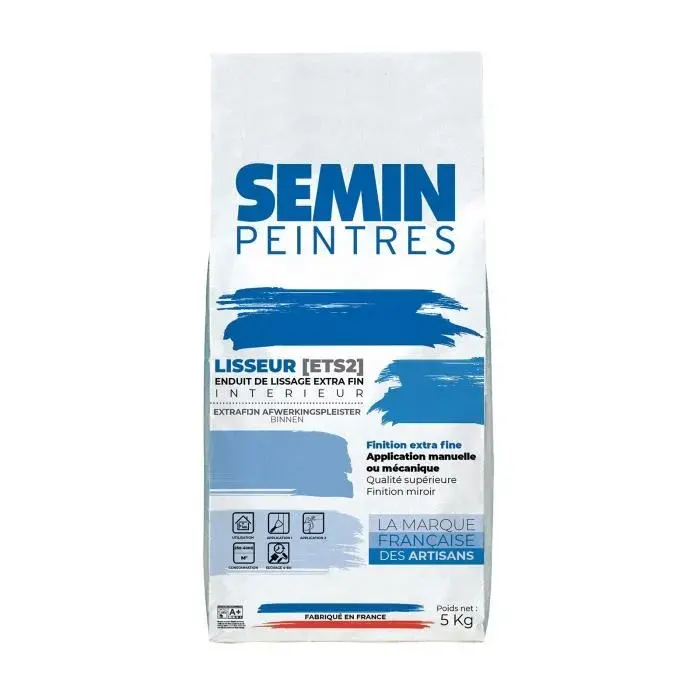 Lisseur - SEMIN - 5kg - Sac de 5kg - Idéal pour lisser les cheveux - Facile à utiliser