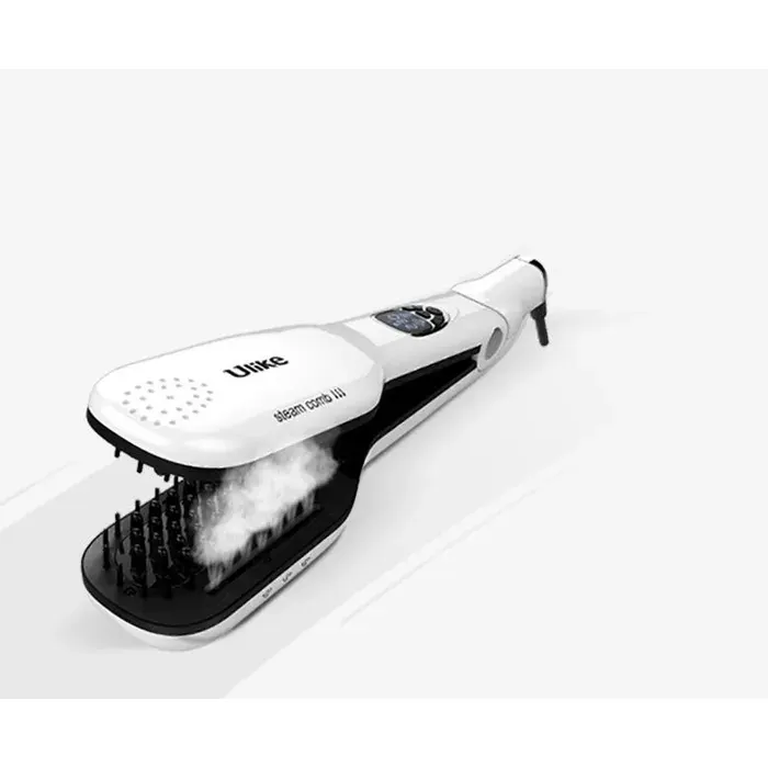 Lisseur vapeur steamliss pro whiteluxe lisseur de salon professionnel - FAMICAM - plaques double technologie lissage longue durée