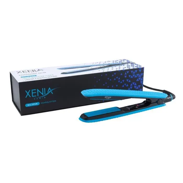 Lisseur - XENIA PARIS - Plaque en céramique - Contrôle de la température - Silicone