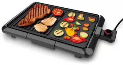 Listo - Plancha Électrique Lpl 4 Noir À Poser, 35x25 Cm