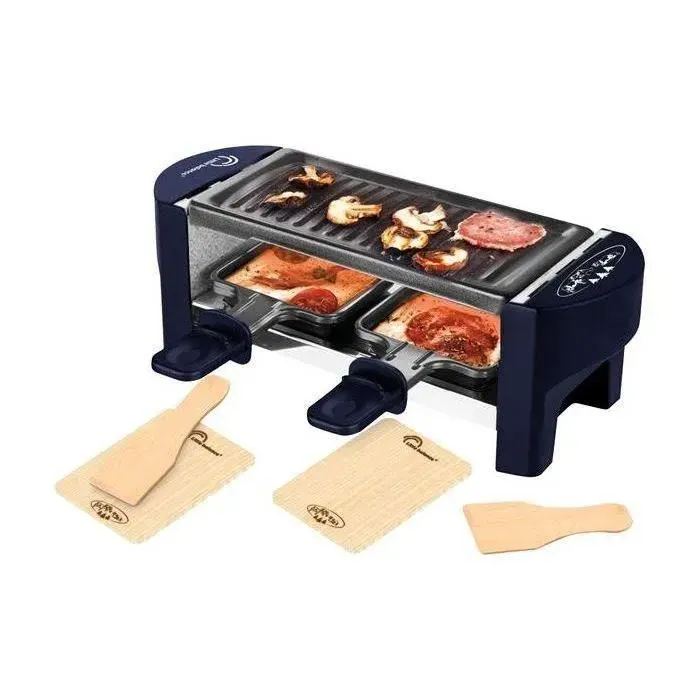 LITTLE BALANCE - Raclette 2 personnes- 350W - Meuuuh...! - bleu nuit - 8616