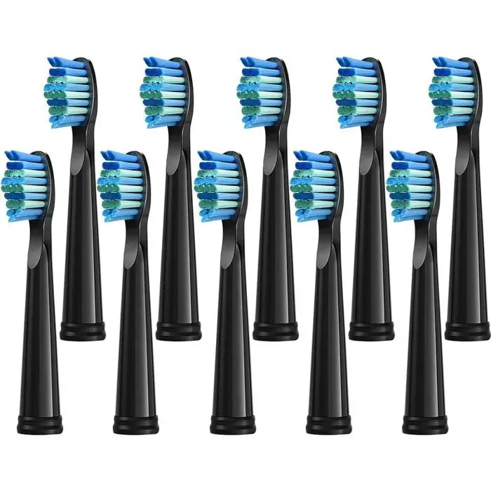 Lot 10 Têtes Brosse Rechange Brosses Dents Électriques - Compatible Multi-Modèles