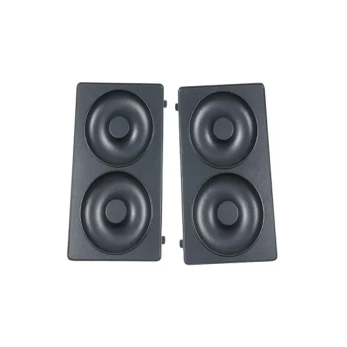 Lot de 2 plaques Bagels Snack - Gaufrier croque-monsieur - [TEFAL] (62139)