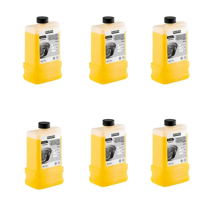 Lot de 6 bouteilles protecteur de machine PressurePro Advance RM110 1L - Nettoyeur vapeur - KARCHER (139572)