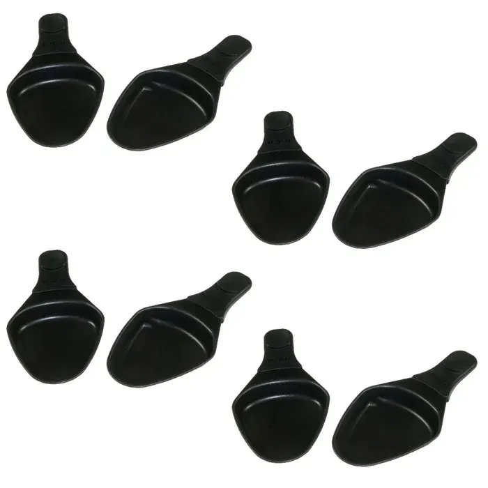 Lot de 8 Coupelles pour Raclette gril Wok TEFAL - Blanc - Compatible lave-vaisselle