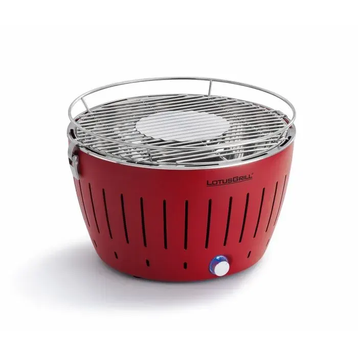 LOTUSGRILL - Barbecue portable 2-4 personnes Rouge