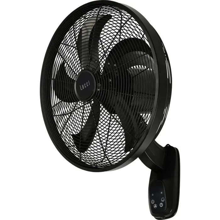 Lucci AIR Glide DC WV Ventilateur mural 36 W noir