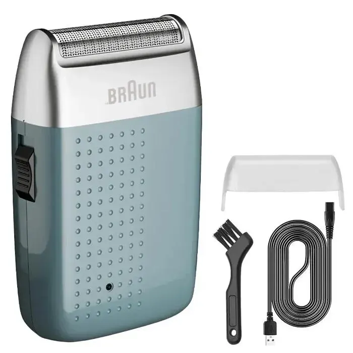 M1900 rasoir électrique pour hommes tondeuse à barbe rasoir Portable tondeuse à cheveux Rechargeable ra barbe Machine[R120]