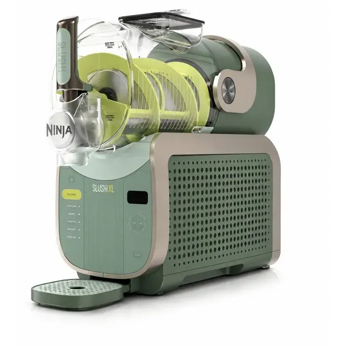 Machine à boissons glacées et granitées NINJA - Slushi XL FS601EUGN - Capacité 37L - 6 programmes - Vert