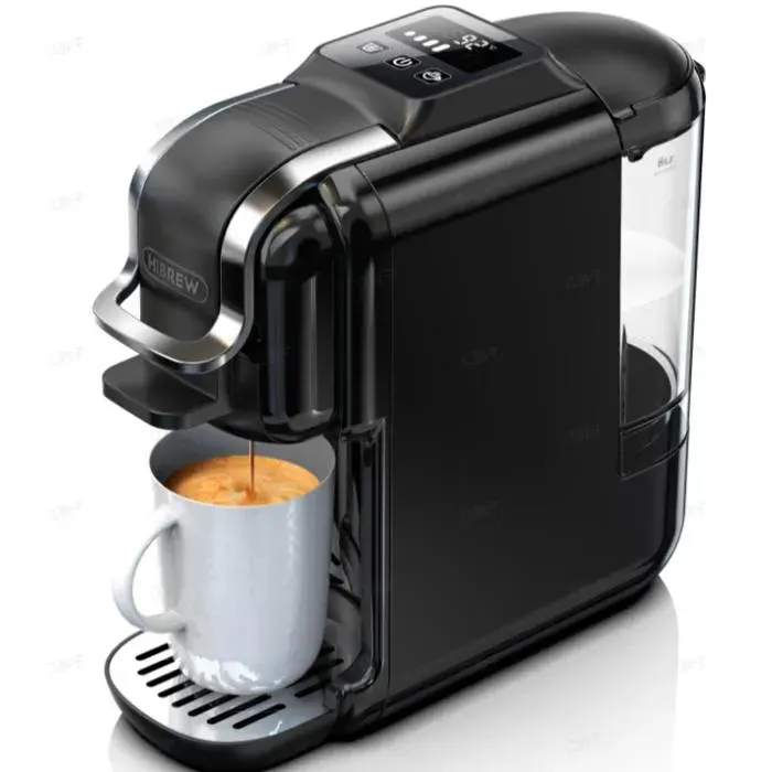 Machine à café 5-en-1 - HIBREW - H2B - réservoir 600 ml amovible - 20 bars - double extraction