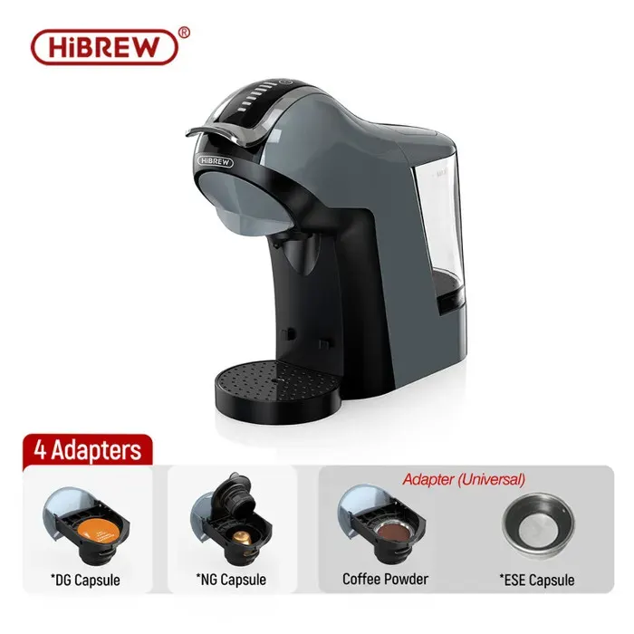 Machine à café à capsules 4-en-1 - HIBREW - H17 - Commande tactile - 20 bars - Extraction chaude & froide
