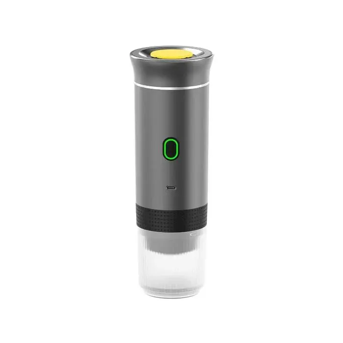 Machine à café à capsules 60 ml 20 bars extraction haute pression portable grise