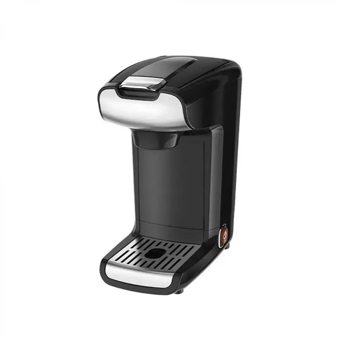 Machine à café à capsules une tasse 03Lpuissance 750Wcompatible capsules et café moulucommande une touche avec arrêt automatique