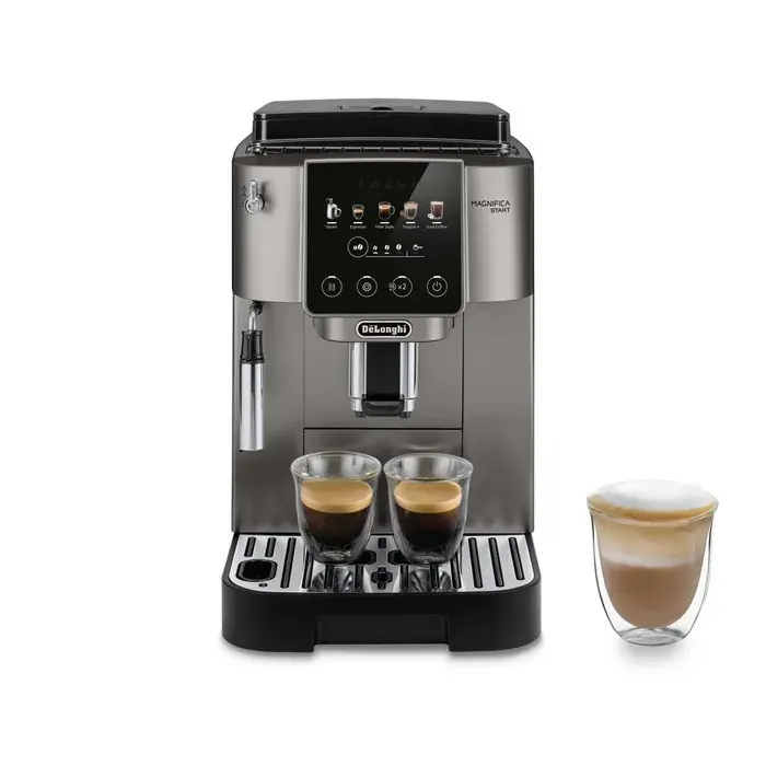 Machine à café à grain De’Longhi Magnifica Start Pop FEB2252.TB 1450W Argent — vue 2