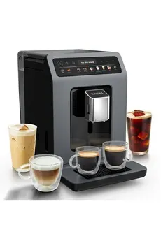 Machine à café à grain Krups Evidence Hot & Cold EA898GF0 Gris anthracite