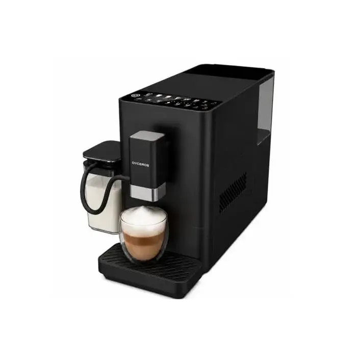 Machine à Café à Grains Setosa Latte 15 Bars - Expresso Broyeur superautomatique - Réservoir à Lait Intégré Automatique